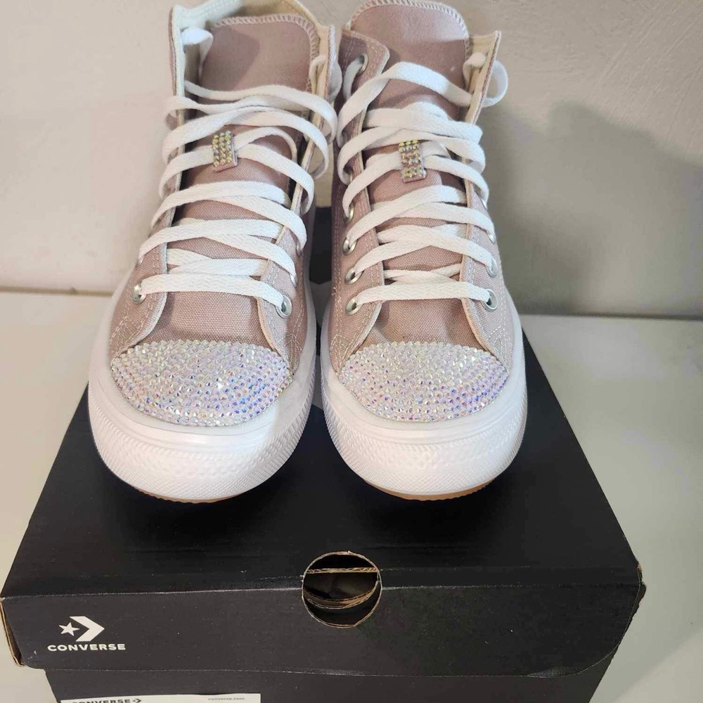 Converse Platform Blush Rhinestone